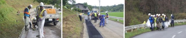 地域貢献（奉仕活動）の様子